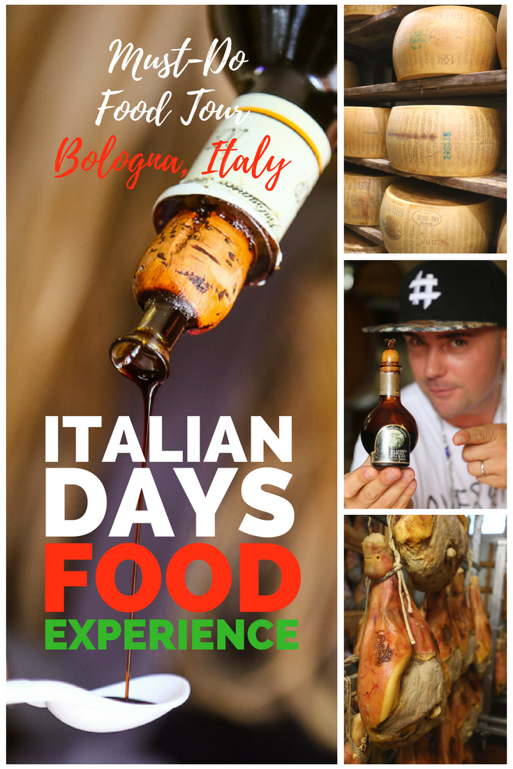 italian days food tour bologna